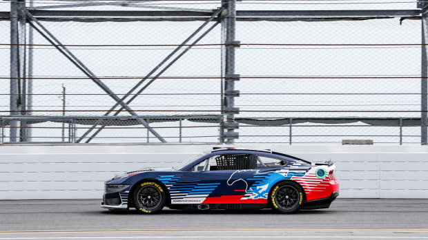 The all-new 2024 Ford Mustang that will race in NASCAR competition next season. Photo courtesy Ford Performance.